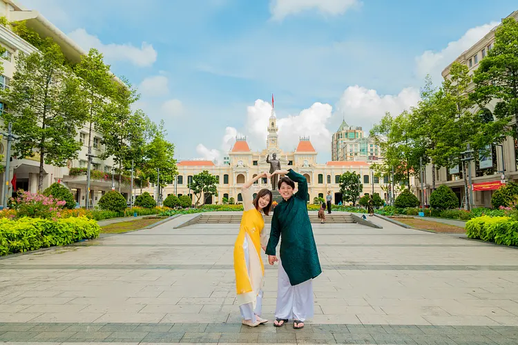 アオザイレンタル・チャンフック・サイゴン 1993