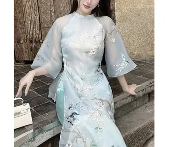 アオザイ・ サイゴン 女性用のアオザイ 2（レンタル）