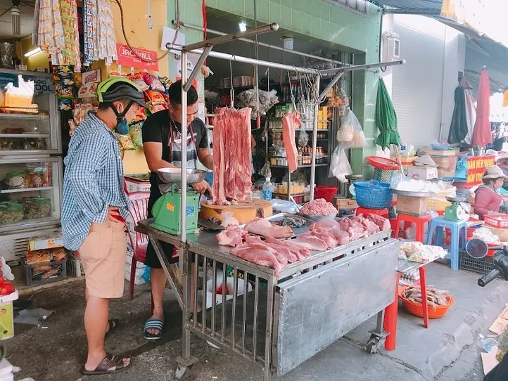 ベトナム人の生活を覗いてみよう！超ローカル市場に潜入~タンミー市場