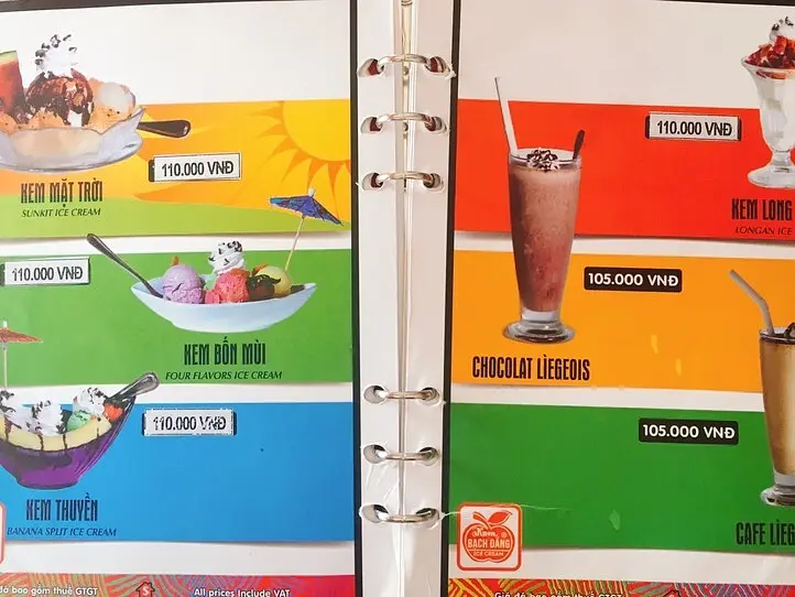 可愛くておいしい！　老舗アイスクリームショップ「Kem Bạch Đằng」