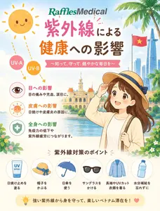 ホーチミンの紫外線対策｜専門家が解説する日焼け・健康への影響と予防法