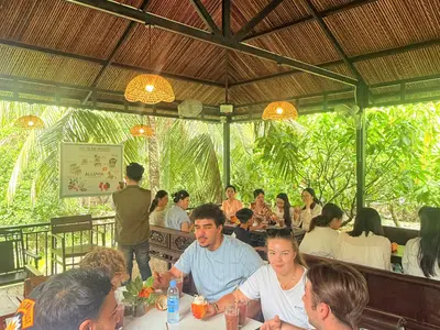 【貸切】メコン川クルーズ＆Alluviaカカオ農園体験｜生カカオ試食・メコン名物昼食付／日本語ガイド ギャラリー画像7