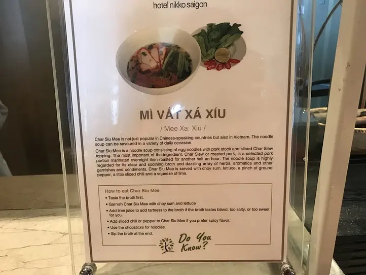 ベトナムの5つ星ホテルで高級モーニングビュッフェ in ホテルニッコーサイゴン