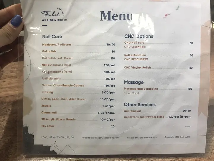 ネイルアートも綺麗！インスタ映えネイルをしてもらおう〜The Lab Nail Bar