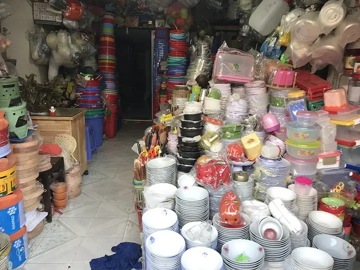 ホーチミンのローカル市場、ティゲー市場で食材探し&デザートタイム