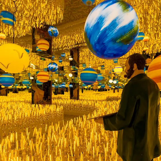 雨の日でも楽しめる！ゴッホの世界へ！ホーチミンの室内観光「Meta Show」チケット予約！