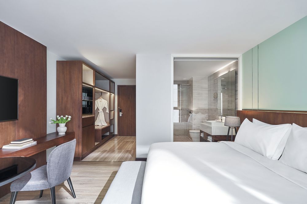 スタジオルーム（キングサイズベッド＋朝食）Le Thanh Ton