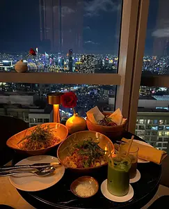 The Cloud Landmark 81（ザ・クラウド） 夜のメニュー