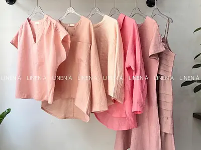 リネン・ア ソフト・パステル・リラックスウェア