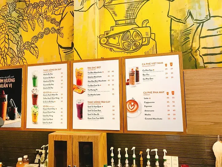 ベトナムコーヒーチェーン：ザ・コーヒーハウスをご紹介