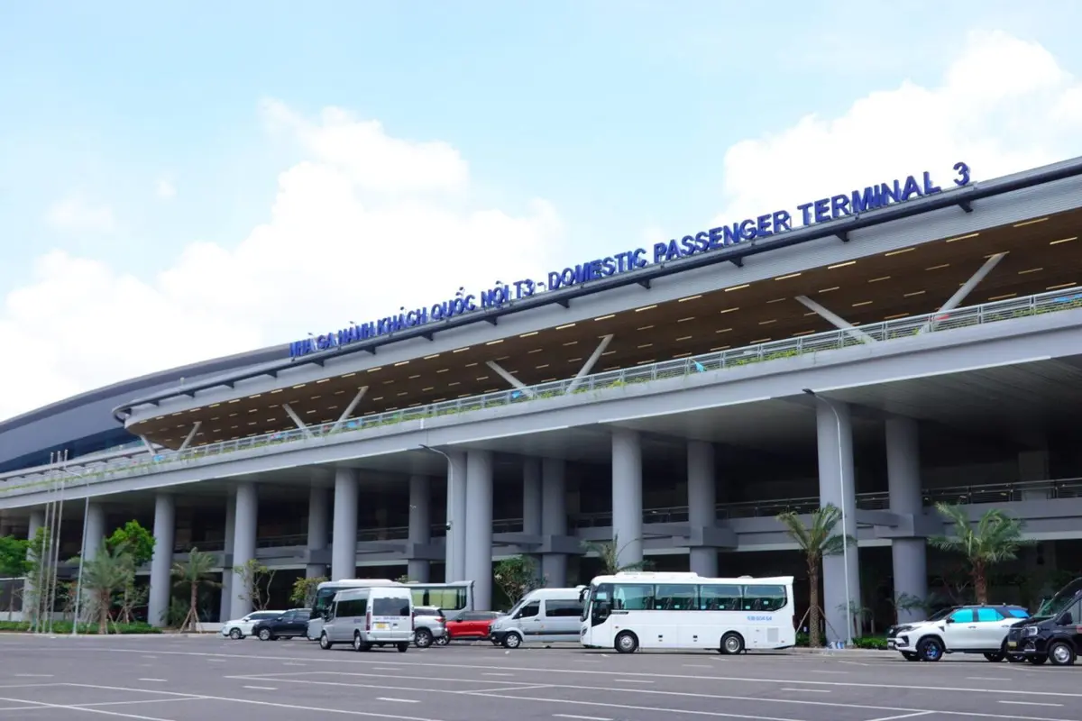 タンソンニャット国際空港、国際線T2と国内線T1を結ぶ空港内道路が開通