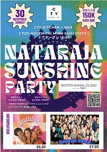 【イベントのお知らせ】 NATARAJA SUNSHINE PARTY – 音楽！ダンス！ボリウッドダンスチーム