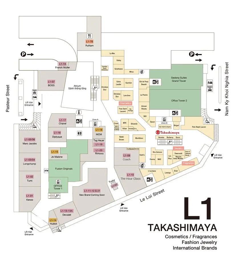 ホーチミン市の高島屋を詳しく解説｜ベトナム高島屋のフロア・商品・税制情報