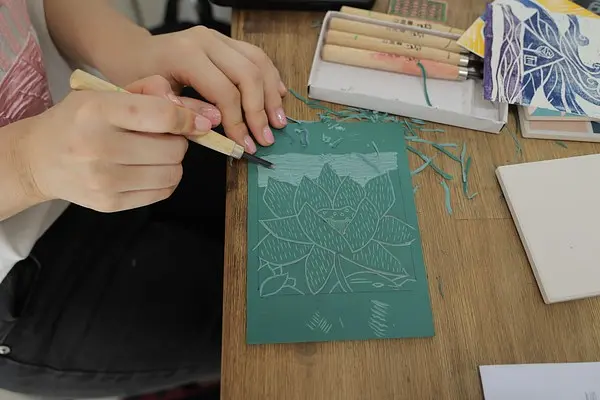 平日・ベトナムタイルコースター・ワークショップ体験