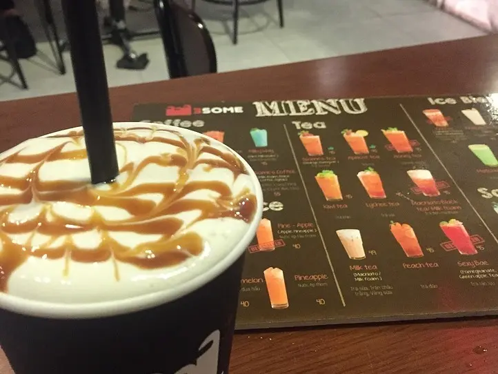 スイーツ感覚で飲めるアイスブレンド～3Some Coffee