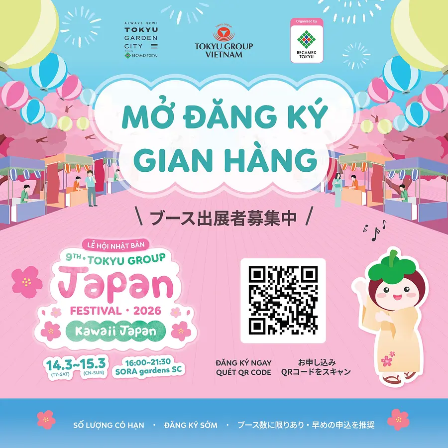【2026年3月】ホーチミン市で体感する日本文化｜日越交流フェス＆KAWAII JAPAN開催情報