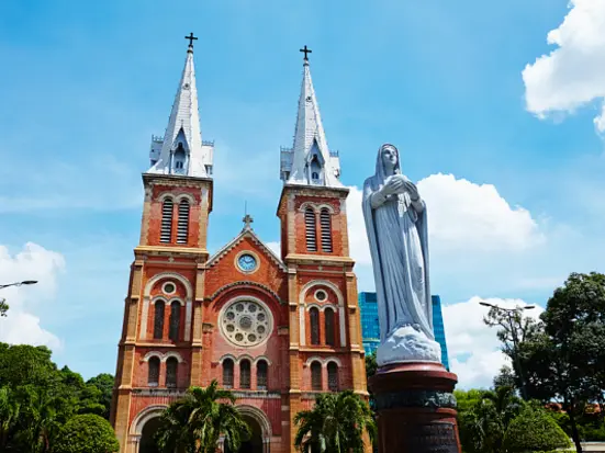 【チケット手配】音声ガイド付。ホップオンホップオフ-ホーチミン二階建てバスツアー