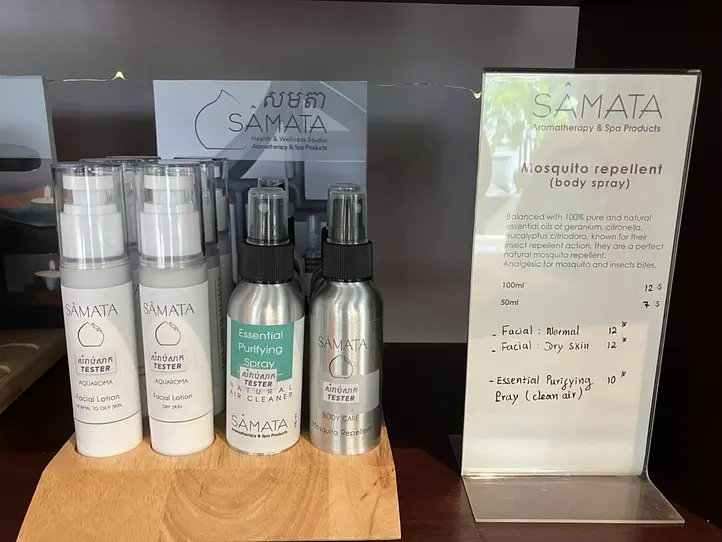 　【プノンペン】カンボジア産の美容グッズ、アロマが買えるおすすめのお店２つ