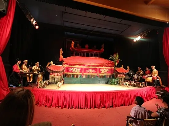 【平日毎日夜開催】水上人形劇・ベトナム伝統芸能の鑑賞／チケット手配のみ／ナイト／Eチケット