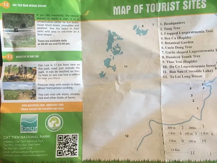 週末特集！カッティエン国立自然公園にバイクで行ってみた