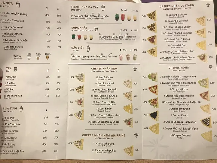 ベトナムのマリオンクレープ！？日本人オーナーのクレープ屋さん〜Tanpopo - crepes and milk tea