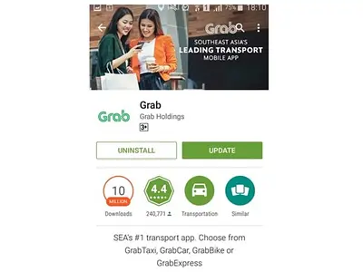 メータータクシーより安いタクシー！配車アプリGrab Carの使い方