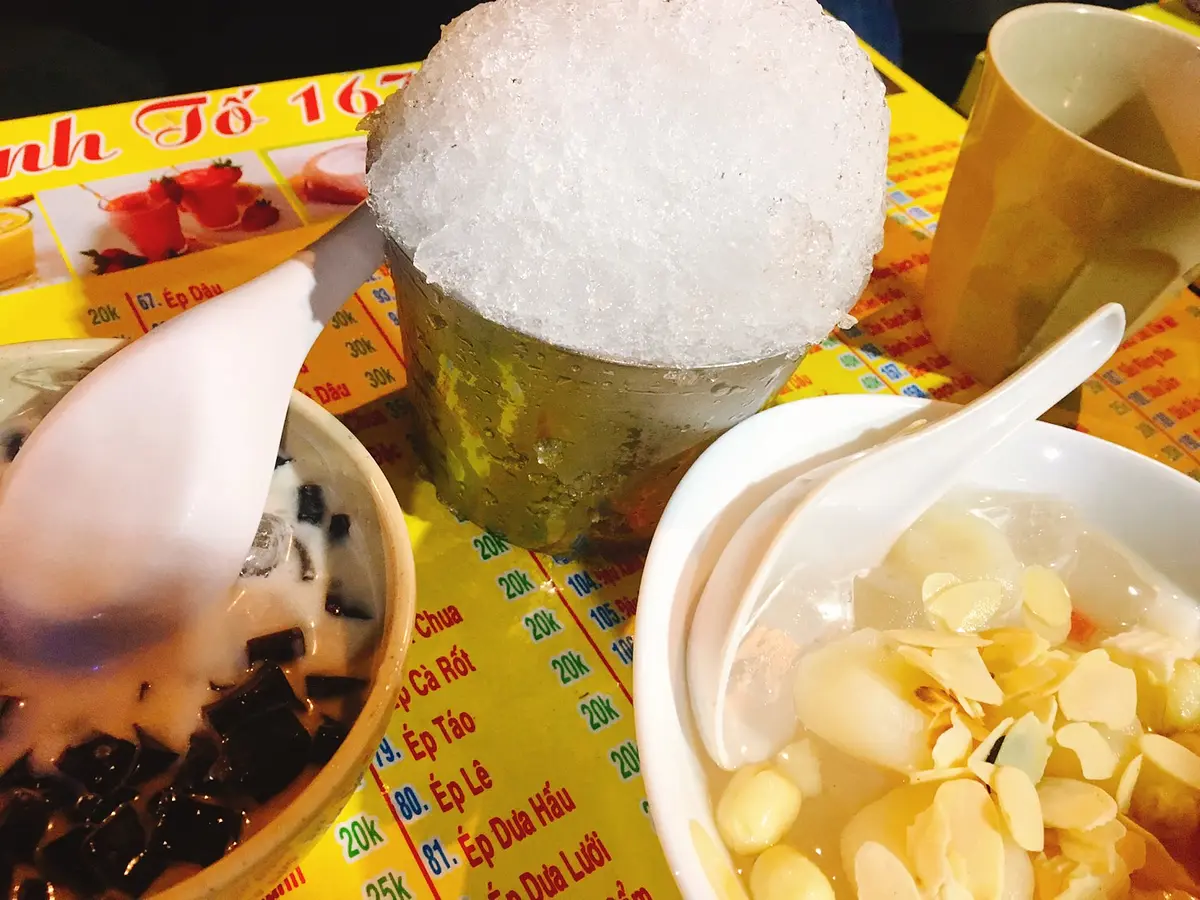 ホーチミンローカルエリアの甘いもの特集