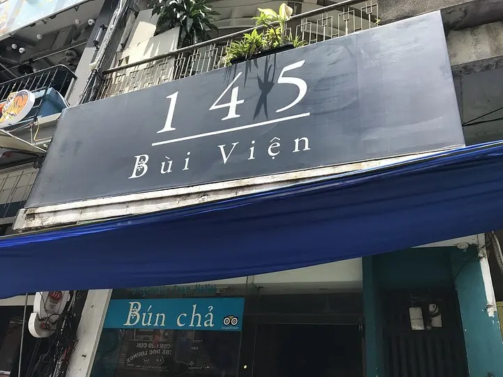 ブイビエン通りの美味しいブンチャーのお店: ブンチャー145