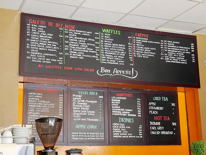 ホーチミンで食べる、絶品ガレット！