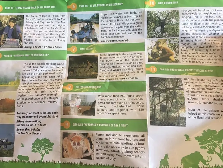 週末特集！カッティエン国立自然公園にバイクで行ってみた