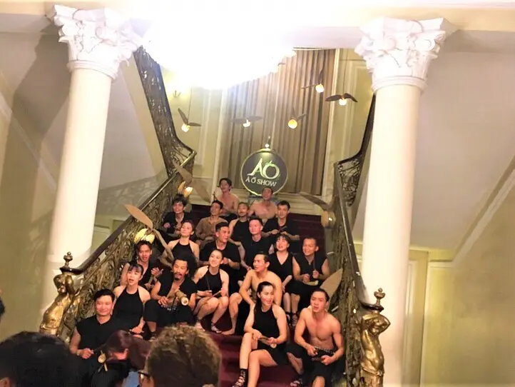 AOショーに行ってみた＆普段は見られないオペラハウスの内部を覗いてみた