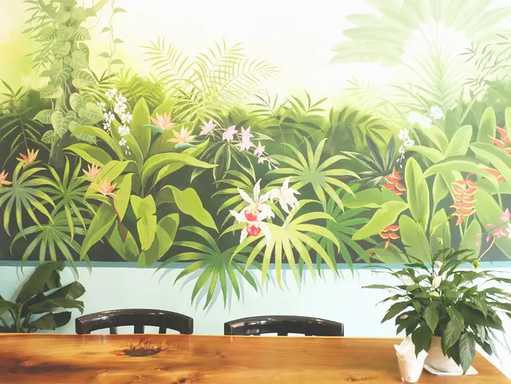 2区タオディエンにある、焼き立てワッフルが美味しいカフェ