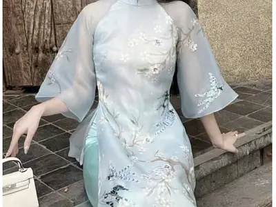 アオザイ・ サイゴン 女性用のアオザイ 2（レンタル）