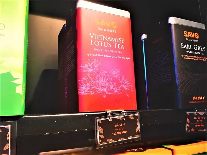 お土産購入にもおすすめ！　ベトナム茶やマグカップが買えるカフェ　~「Savo Tea & Herbs」