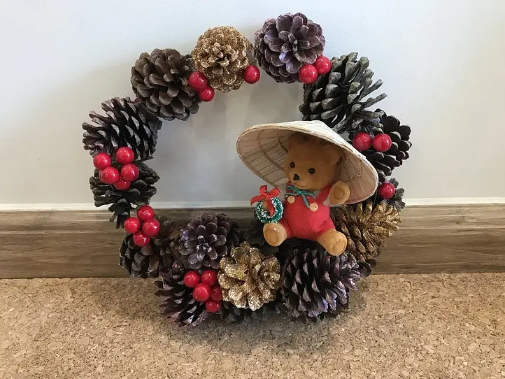 クリスマス前のタンディン教会！ピンク教会に負けない、可愛いオリジナルリースを作ろう