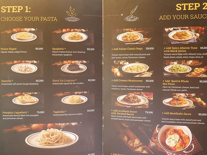 パスタが選べる！ホーチミン２区のイタリアン