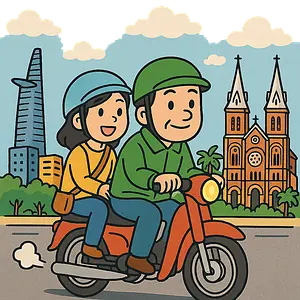ホーチミンでのバイクタクシー利用ガイド｜料金・乗り方・安全な使い方