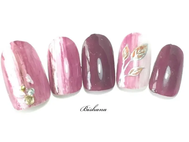 2019年11月のマンスリーネイルデザイン