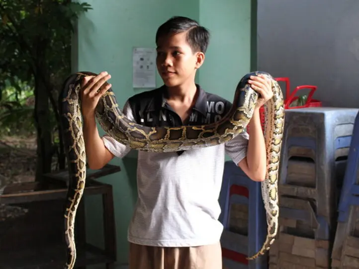 人気No1 ツアー、メコン川クルーズ＆クチ・トンネルに参加体験記