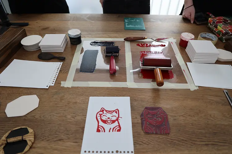 平日・ベトナムタイルコースター・ワークショップ体験