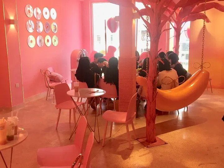インスタ映えするピンク色のかわいいカフェ～R&B PINK