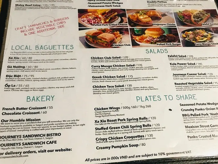 ボリューム満点のサンドウィッチが食べられるカフェレストラン～Journeys Sandwich Bistro