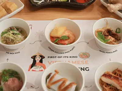 サイゴンソーシャル 初のフォー・テイスティング体験：6種類のフォーを食べ比べ！