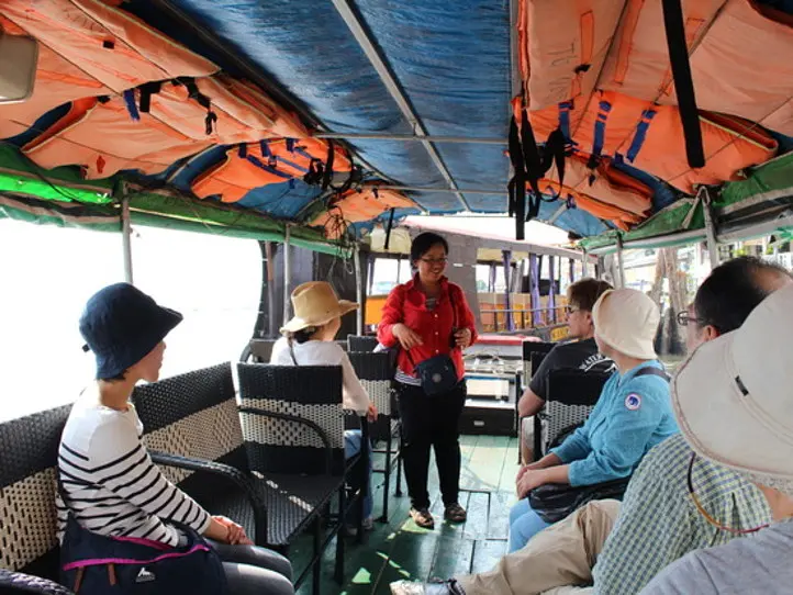 人気No1 ツアー、メコン川クルーズ＆クチ・トンネルに参加体験記