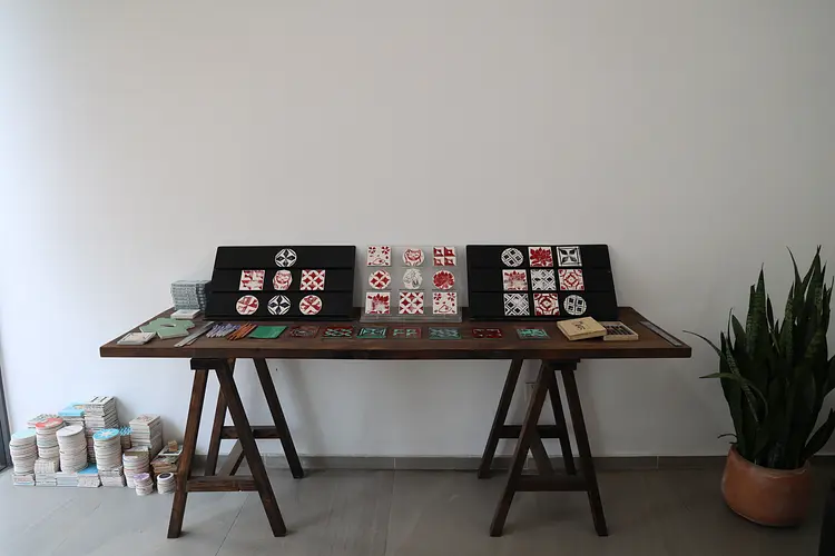 平日・ベトナムタイルコースター・ワークショップ体験