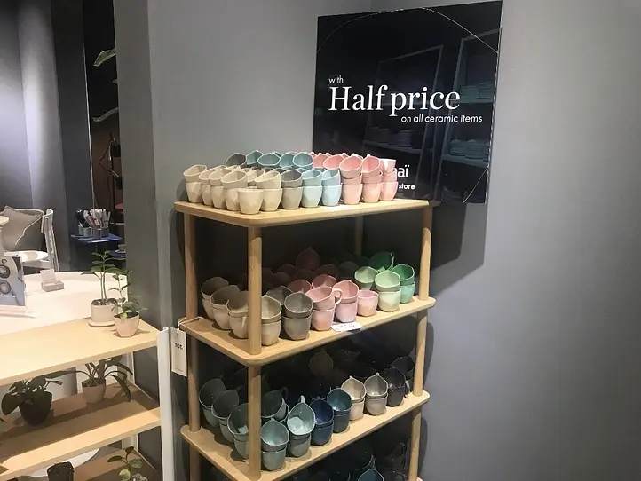 大人気！食器ブランドamaiのアウトレットショップが登場〜amai store-grade b（アマイストアグレードビー）〜