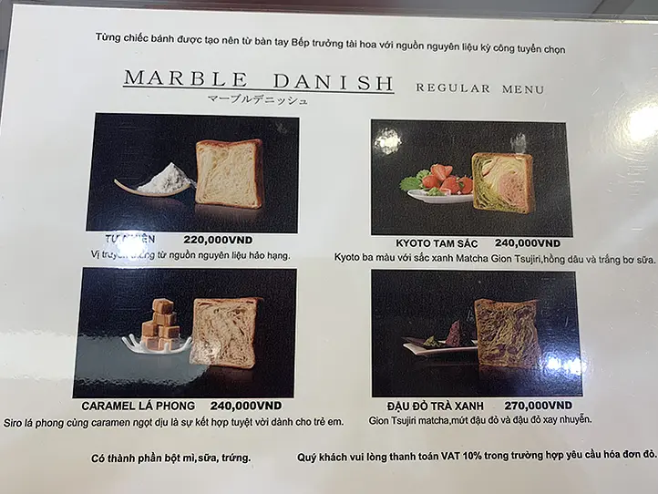 京都のデニッシュパン「GRAND MARBLE（グランマーブル）」が ベトナムホーチミンに上陸！