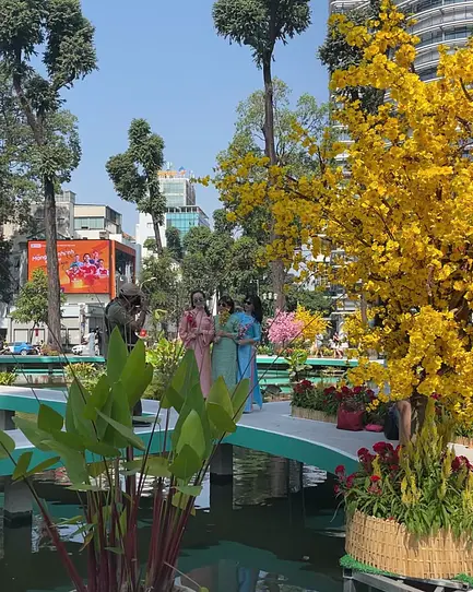 【2026年テト】ホーチミン・ベンタイン市場とコン・ルア池が改修完了｜新年に訪れたい市内中心の人気スポット