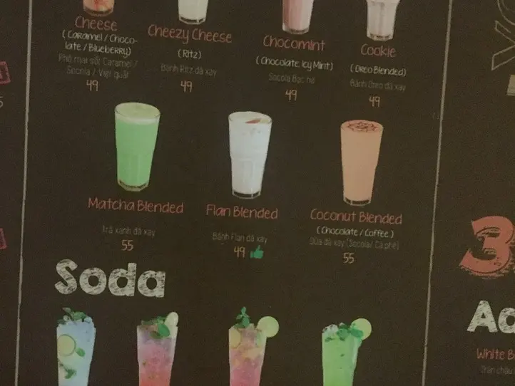 スイーツ感覚で飲めるアイスブレンド～3Some Coffee