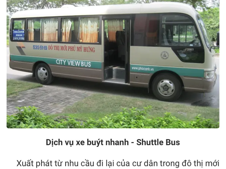 ホーチミン7区・フーミーフンへバスで行ってみよう！～City view bus